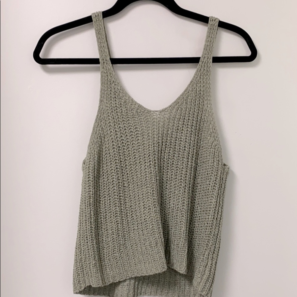 Knitted tank too